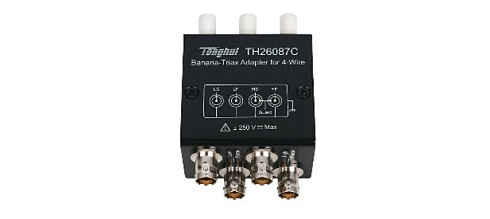 Четырёхконтактный Кельвиновский переходник Banana-Triax TH26087C
